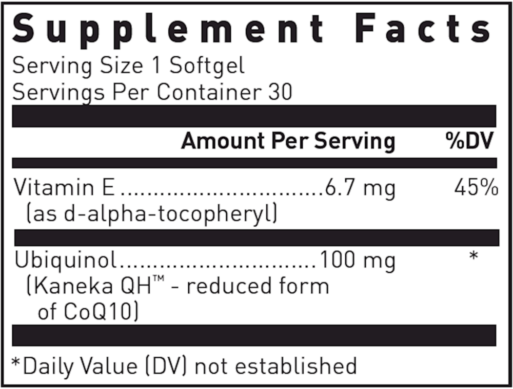 Ubiquinol-QH w/Vesisorb