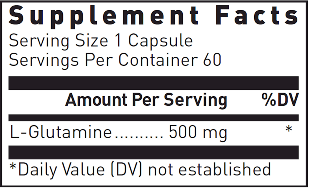 L-Glutamine 500mg