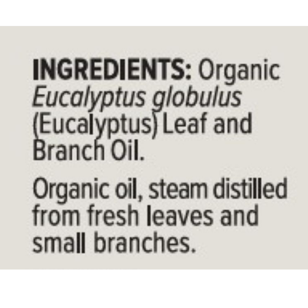 Organic Eucalyptus Essential Oil