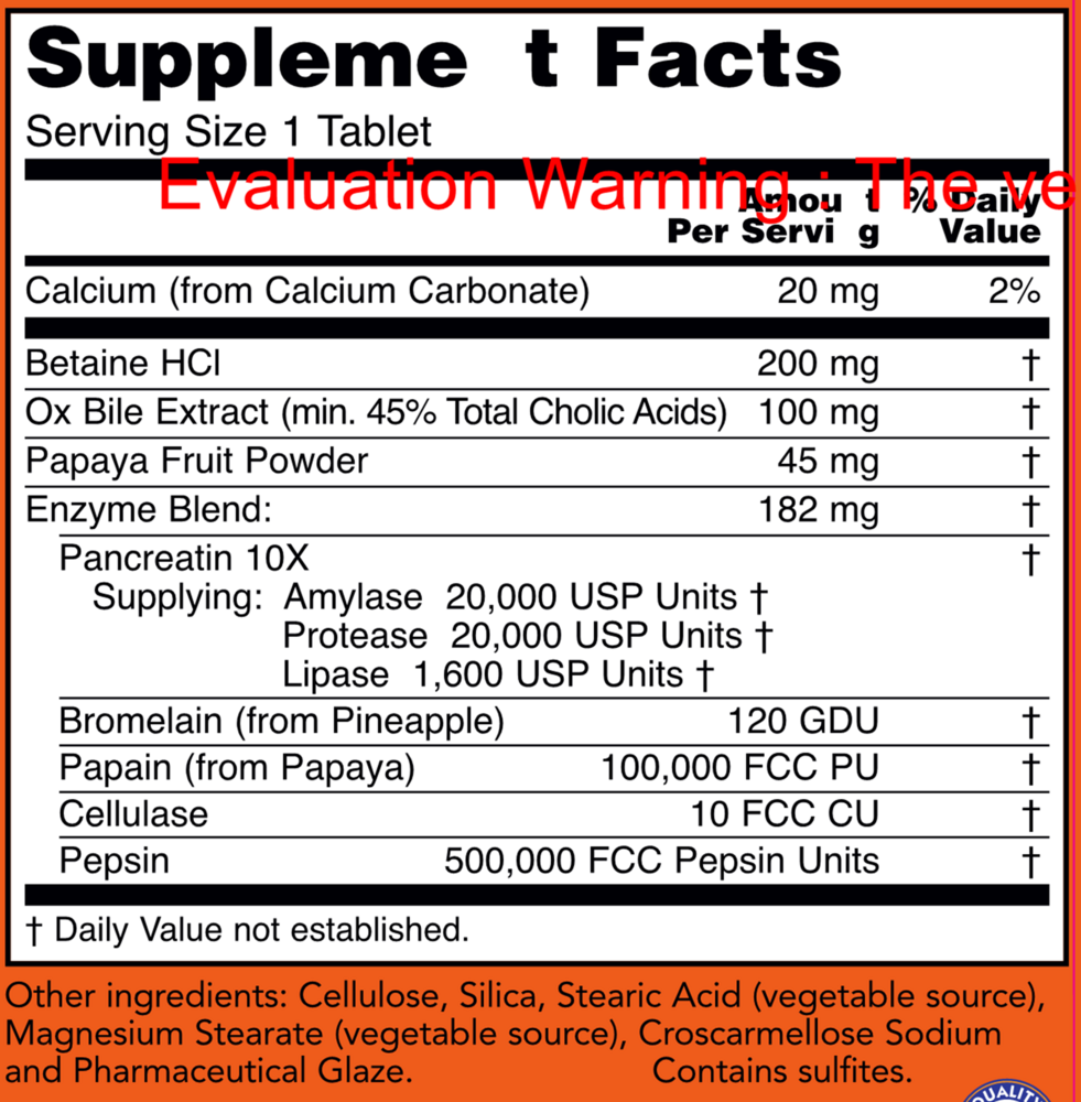 Super Enzymes Capsules
