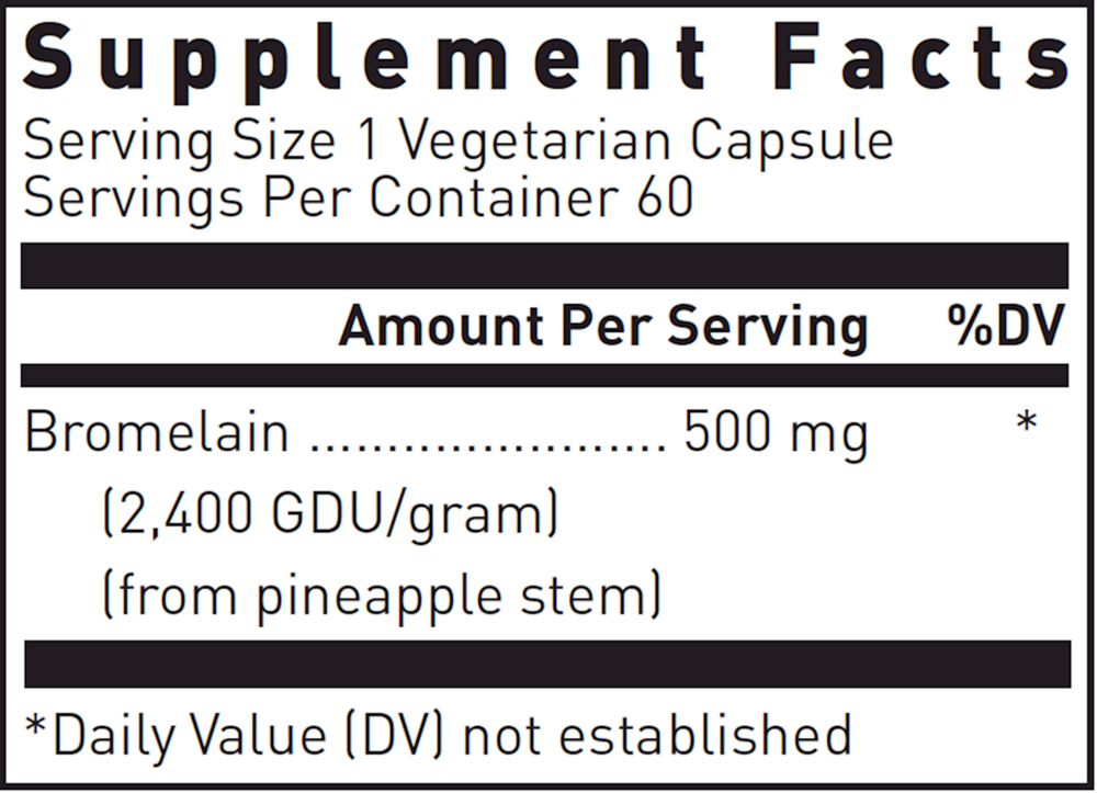 Bromelain 500mg