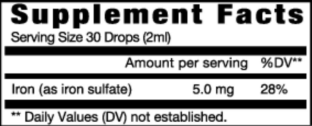 Eidon Ionic Minerals - Iron Liquid